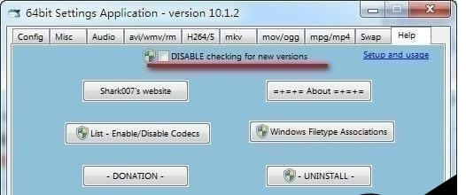 Win7codecs功能使用说明