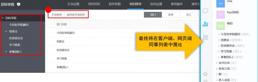 今目标企业通讯工具权限授予图文使用教学