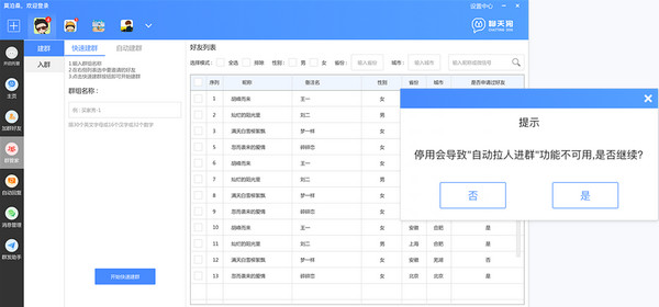 聊天狗功能特点介绍