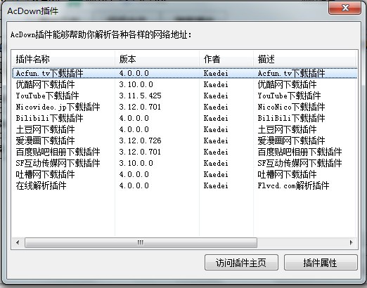 图：AcDown动漫下载器