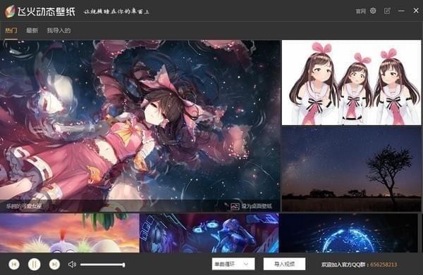飞火动态壁纸安装下载