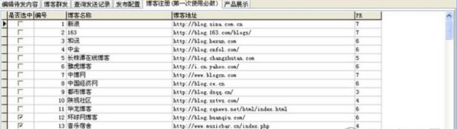 石青博客群发大师使用方法