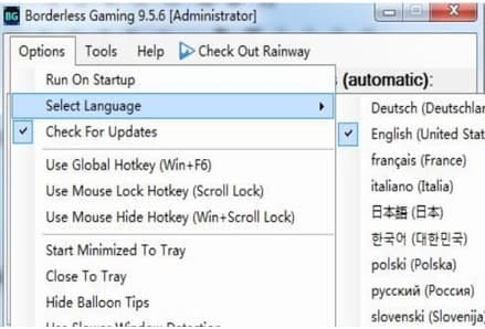 怎么使用Borderless Gaming