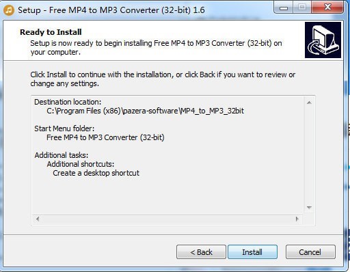 mp4转mp3格式转换器（Pazera Free MP4 to MP3 Converter）安装使用技巧