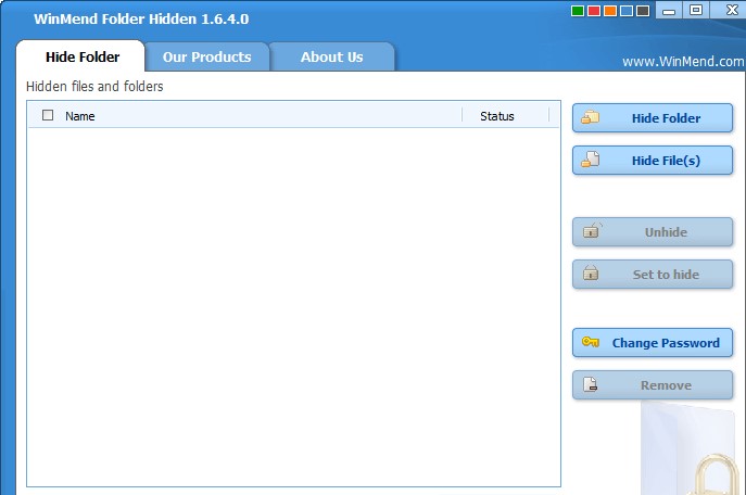 WinMend Folder Hidden新手使用帮助