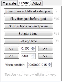 Subtitle Edit字幕编辑器新手教程