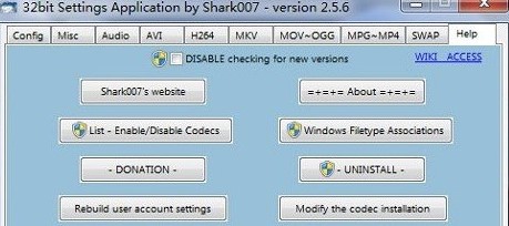 win7codecs（媒体解码器）使用方法