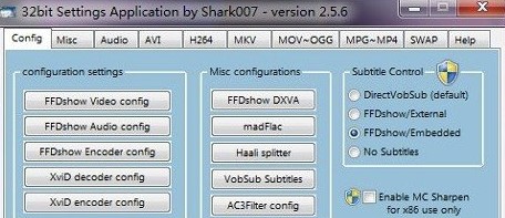 win7codecs（媒体解码器）使用方法