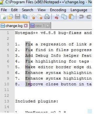 Notepad++选择一竖行代码批量替换教程