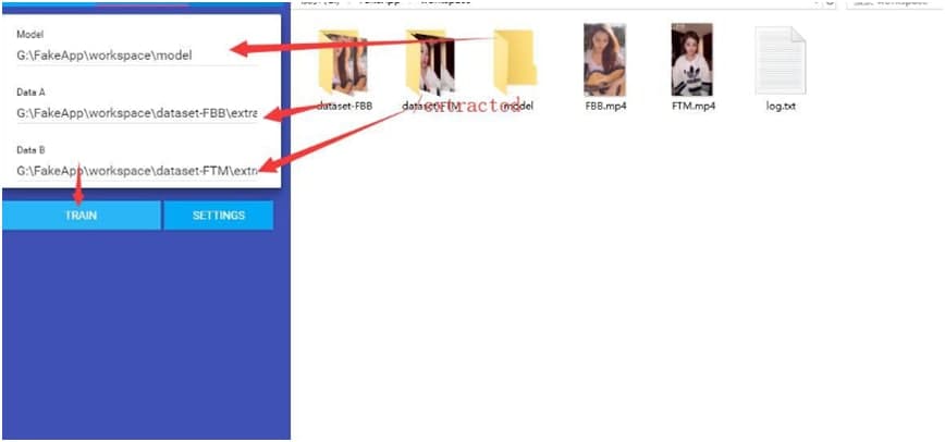 FakeApp换脸软件使用教学