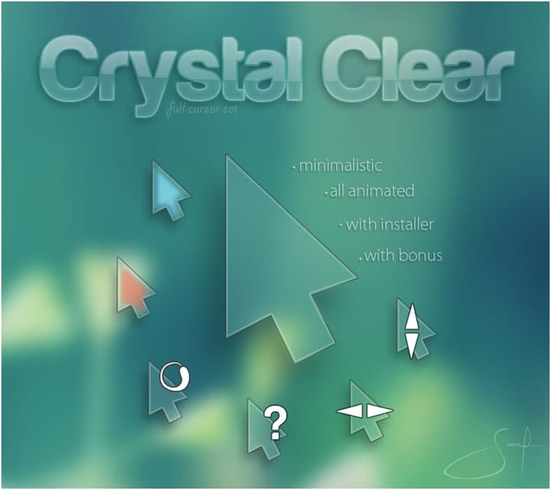 水晶鼠标Crystal Clear使用技巧