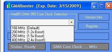 Gmabooster显卡超频工具