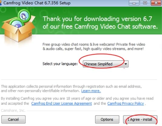 怎么使用Camfrog Video Chat