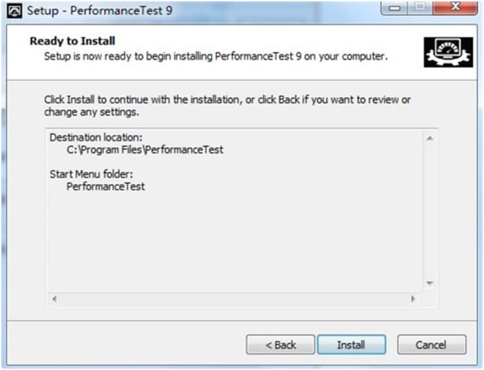 PerformanceTest电脑性能测试工具安装教程详细介绍