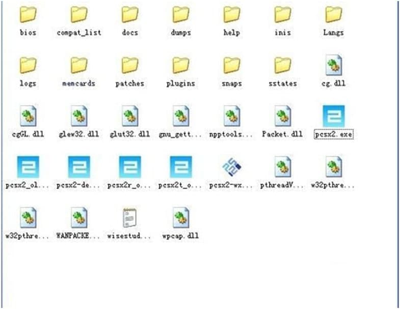 索尼ps2模拟器（PCSX2）使用方法