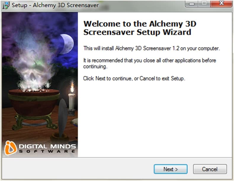 Alchemy 3D Screensaver功能特点安装教学