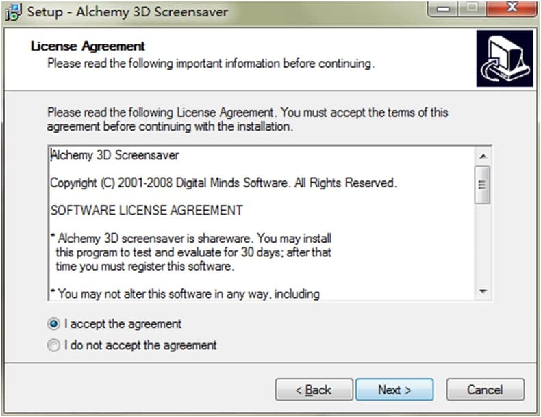 Alchemy 3D Screensaver功能特点安装教学
