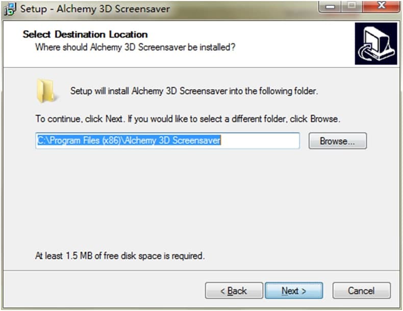 Alchemy 3D Screensaver功能特点安装教学