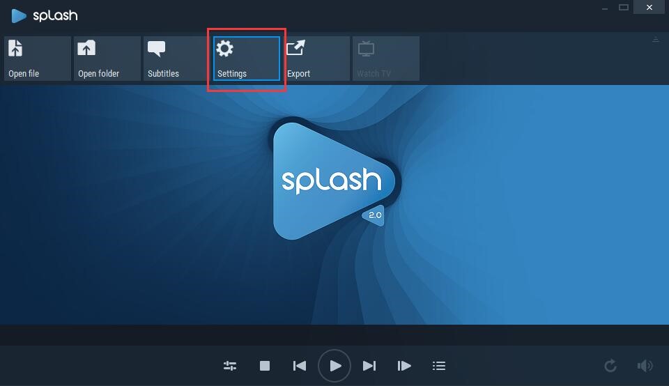 媒体播放器（Splash）下载安装说明