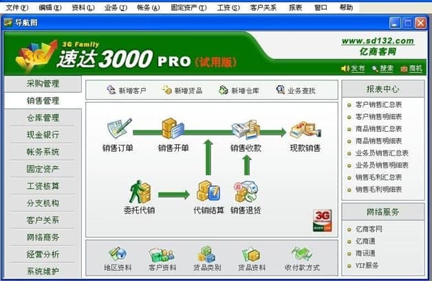 速达3000单机版使用教程和功能介绍