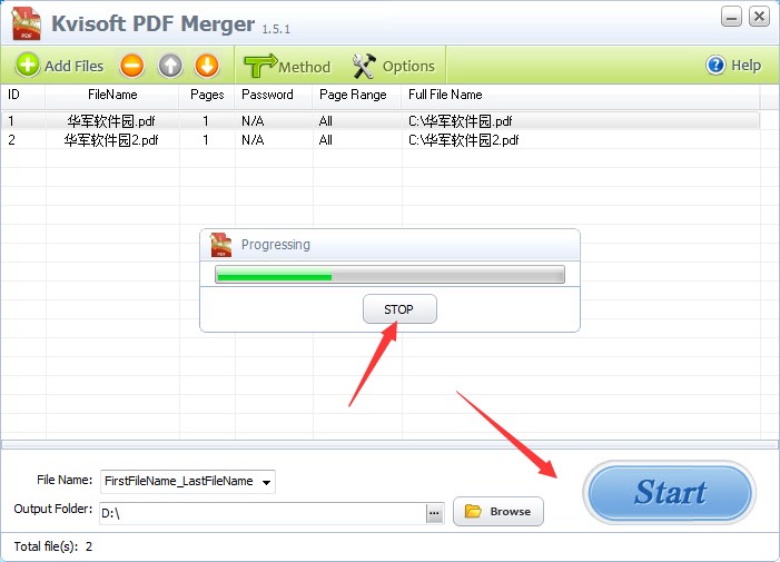 Kvisoft PDF Merger合并工具新手使用图文教程