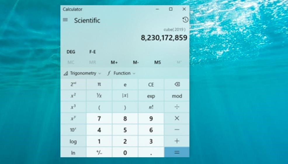 Windows10计算器的基本介绍及使用教程