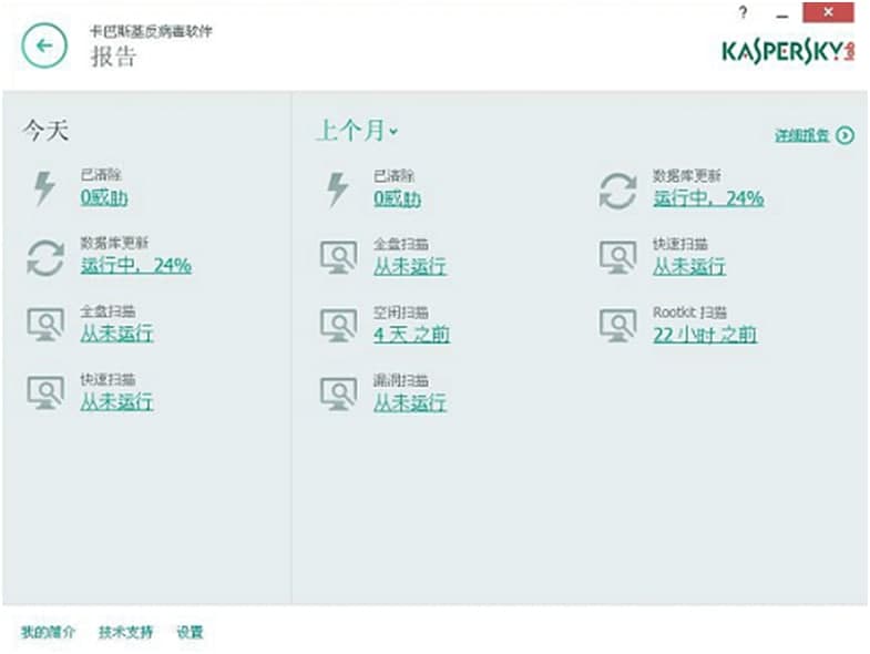 卡巴斯基安全软件使用方法