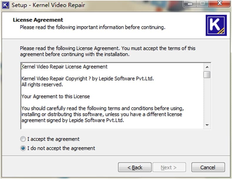 Kernel Video Repair功能特点介绍