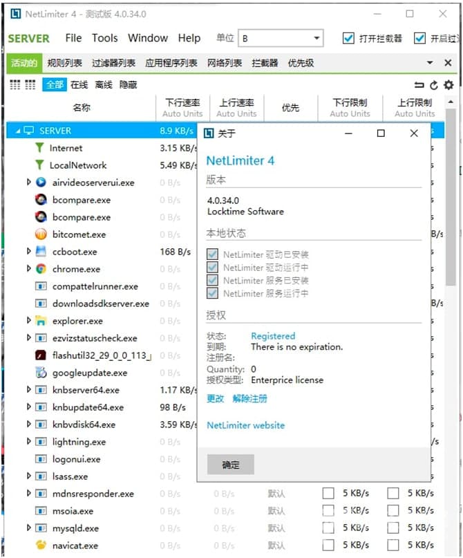 NetLimiter网络流量控制工具免费下载及使用技巧介绍