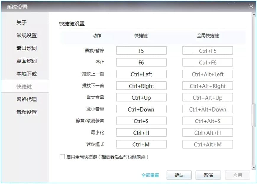 酷我音乐如何设置自定义快捷键？设置自定义快捷键教程