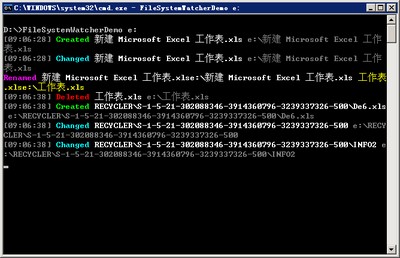 FileSystemWatcher软件的基本内容详细介绍
