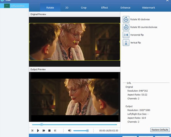Tipard Video Converter如何将视频转换为4K视频