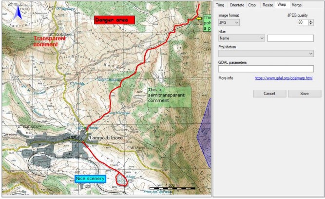 OkMap地图制作软件地图大小调节教学