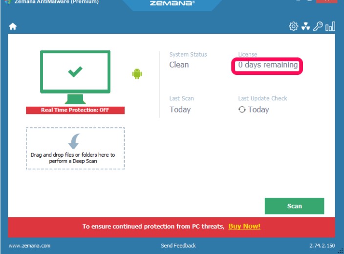 Zemana AntiMalware官方下载密钥激活图文教学