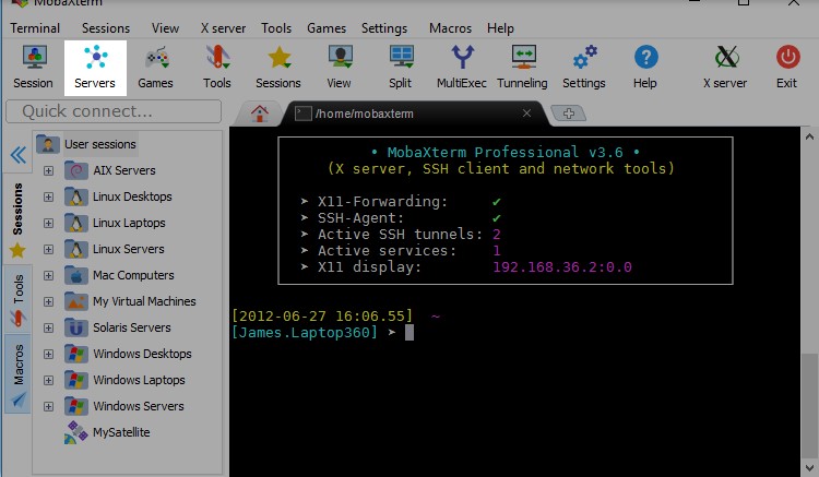 MobaXterm官方下载分割模式图文教学