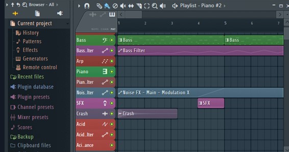 Fruity Loops Studio官方采摘排列样式图文教学