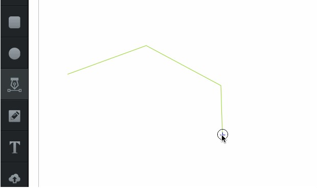 Vectr矢量图编辑软件钢笔工具使用教学