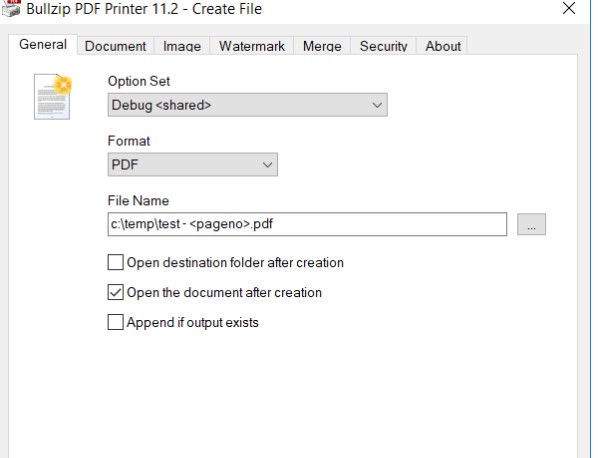 Bullzip PDF Printer官方下载PDF拆分图文教学
