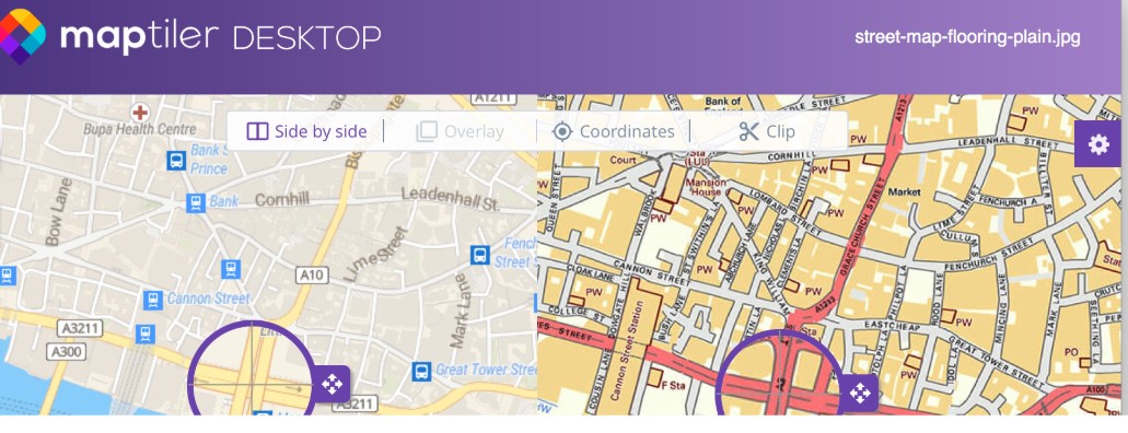 MapTiler Desktop Pro官方下载地图图像覆盖教学
