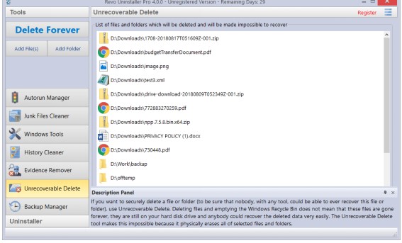 Revo Uninstaller Pro电脑垃圾清理教学