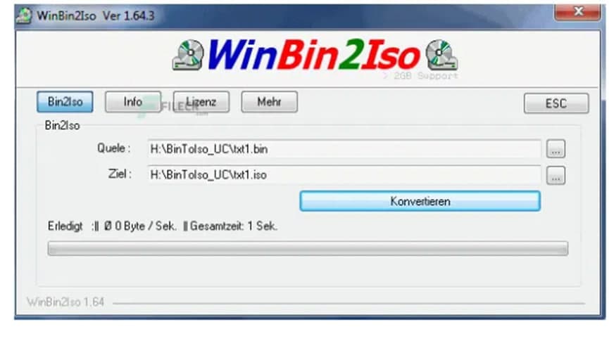 WinBin2Iso镜像工具介绍