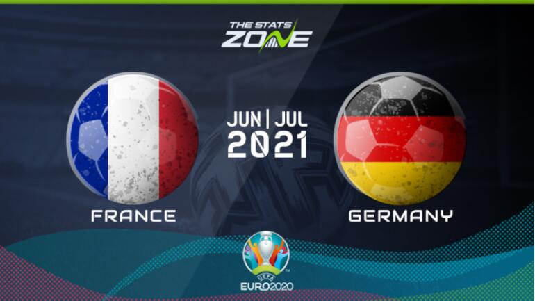 图：欧洲足球锦标赛2020 德国 VS 法国