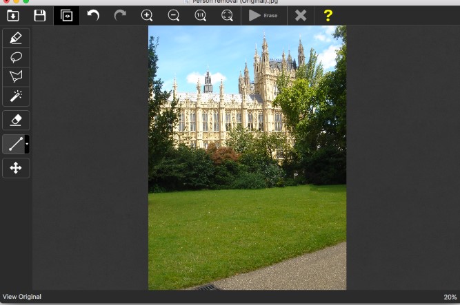 Teorex Inpaint官方下载图片人像删除教学