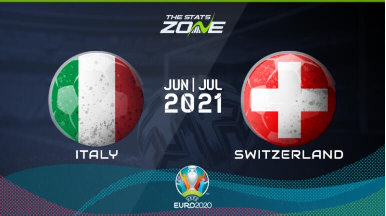 图：欧洲足球锦标赛2020 意大利 VS 瑞士