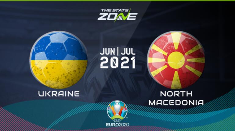 图：欧洲足球锦标赛2020 乌克兰 VS 北马其顿