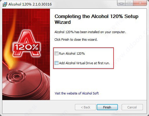 Alcohol 120%中文版详细安装教程