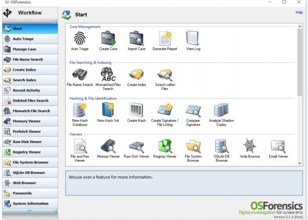 PassMark OSForensics官方下载功能特点