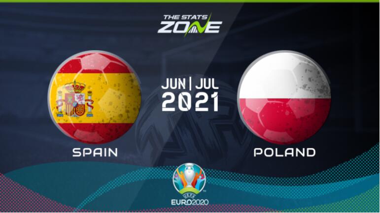 图：欧洲足球锦标赛2020 西班牙VS波兰