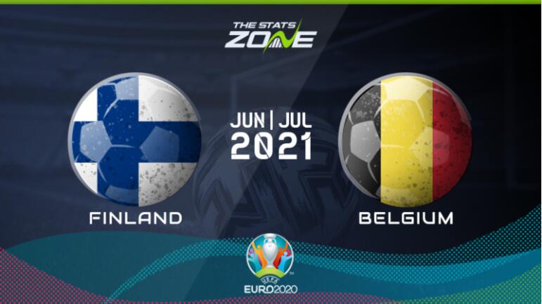图：欧洲足球锦标赛2020 芬兰VS比利时