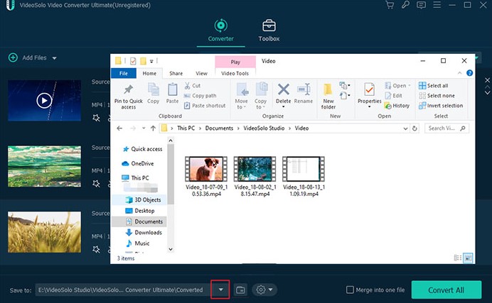 VideoSolo Video Converter Ultimate视频转换教学